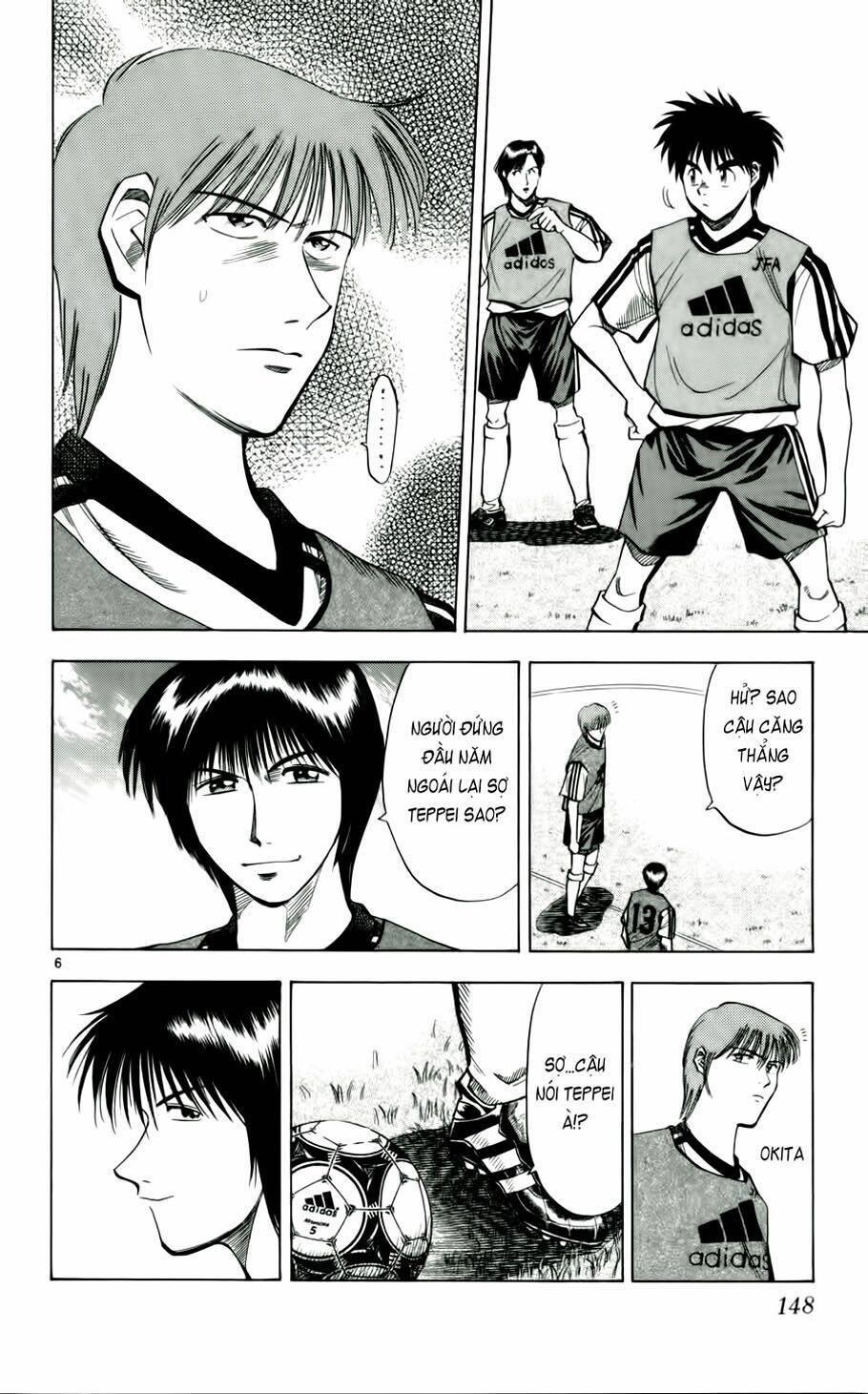 vũ điệu trên sân cỏ - fantasista chapter 43 6