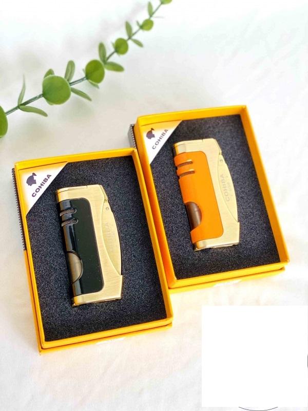 Vỏ Hột Quẹt Bật Lửa Khò 1 Tia COB 487 Thiết Kế Đẹp Độc Lạ Lửa Khò Mạnh Mẽ - Dùng Gas Cao Cấp