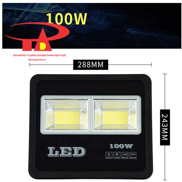 Đèn pha led 100w 