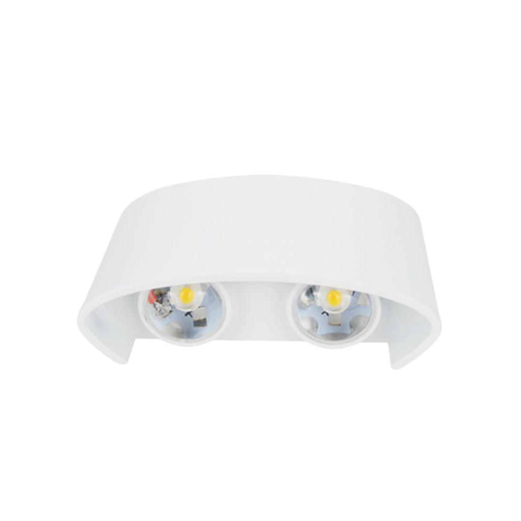 Wall Light Bedroom Warm White LED Sconce Hotel Home Bedside Indoor 4W White
