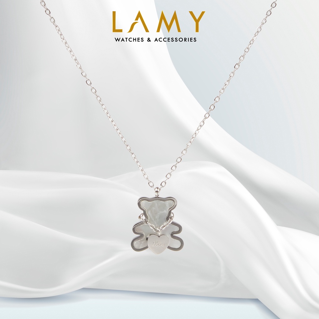 Dây chuyền CDE Teddy in love Necklace Rose Gold CDE6002