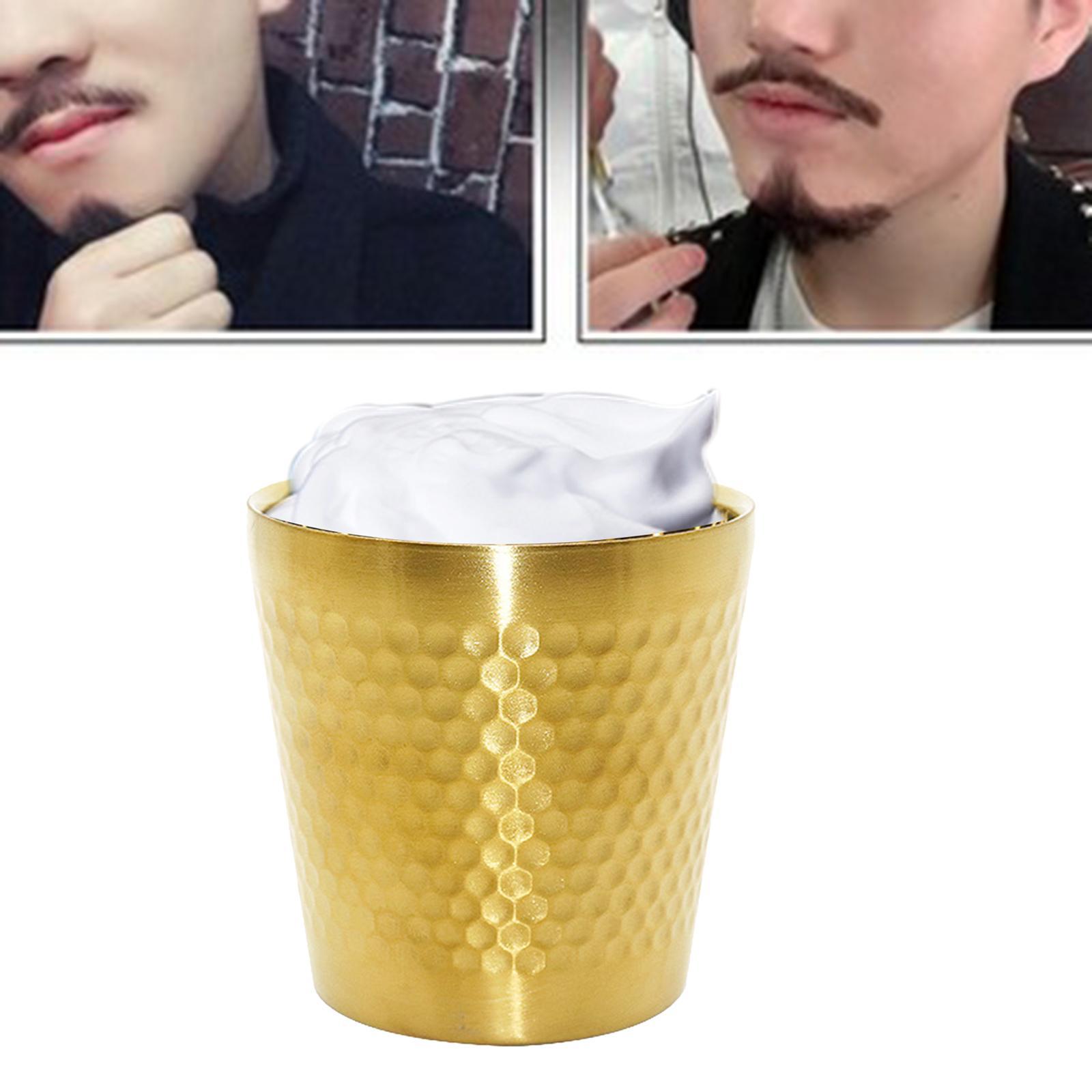 Stainless Steel Shaving Soap Bowl Bowl Mug Shaving Mug for