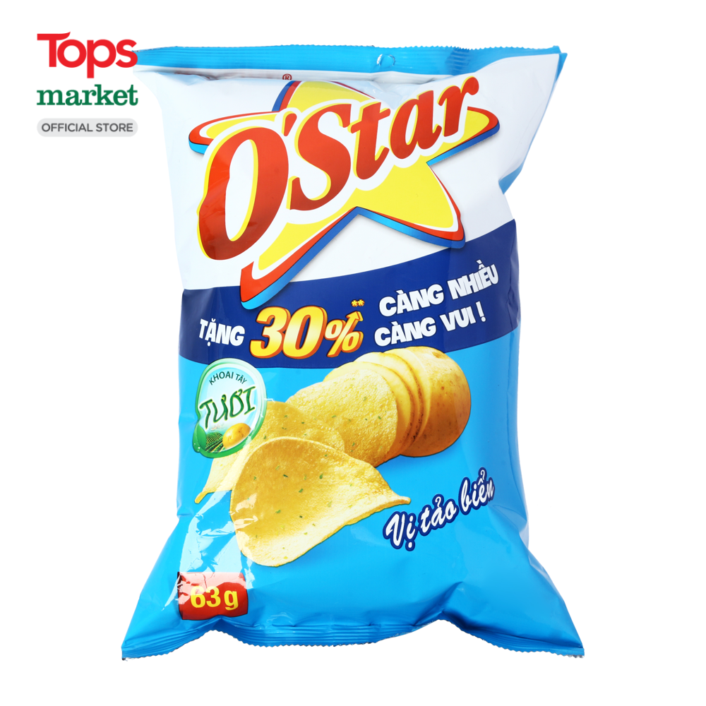 Snack OStar Vị Tảo Biển 48G