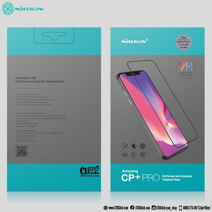 KÍNH CƯỜNG LỰC DÀNH CHO ĐIỆN THOẠI IPHONE 11 PRO MAX NILLKIN CP+PRO 2.5D