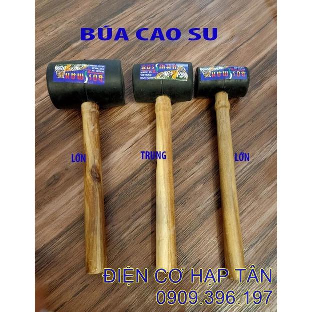 Búa cao su cán gỗ -  giá xưởng