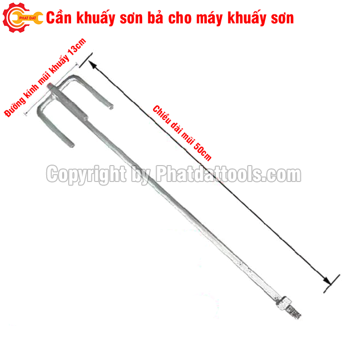 Cần khuấy sơn cho máy khuấy sơn