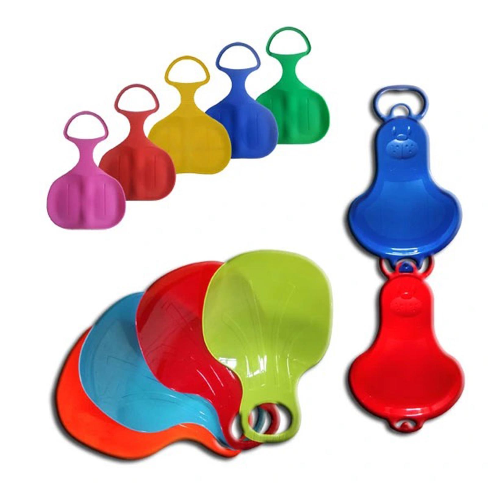 Heavy Duty Toboggan Sleigh Sledding Kids Sledge Ski Board Toys Skiing Winter Snow Sled for Grass Skate Sports Garden Backyard Sand Children