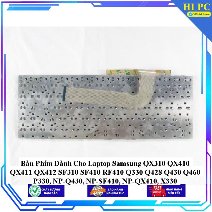 Bàn Phím Dành Cho Laptop Samsung QX310 QX410 QX411 QX412 SF310 SF410 RF410 Q330 Q428 Q430 Q460 P330, NP-Q430, NP-SF410 - Hàng Nhập Khẩu