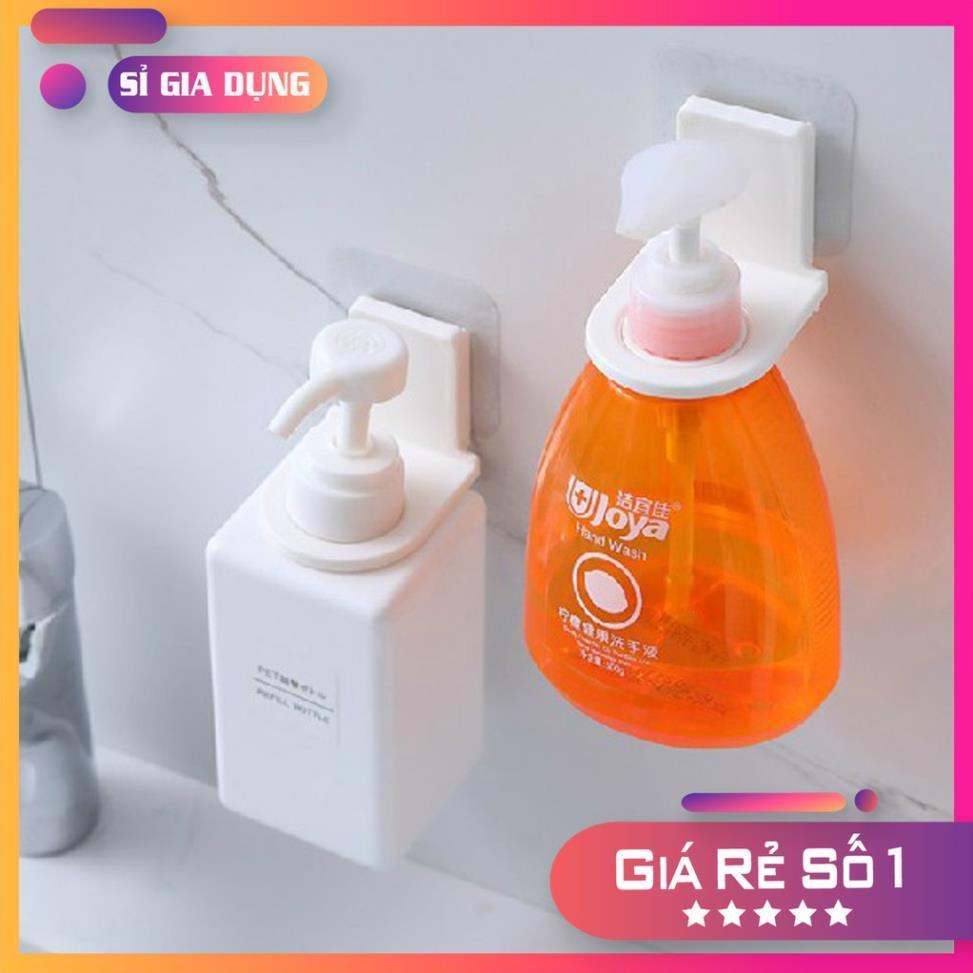 Combo 2 Móc treo dầu gội đầu , móc treo chai sữa tắm dán tường nhà tắm siêu chắc