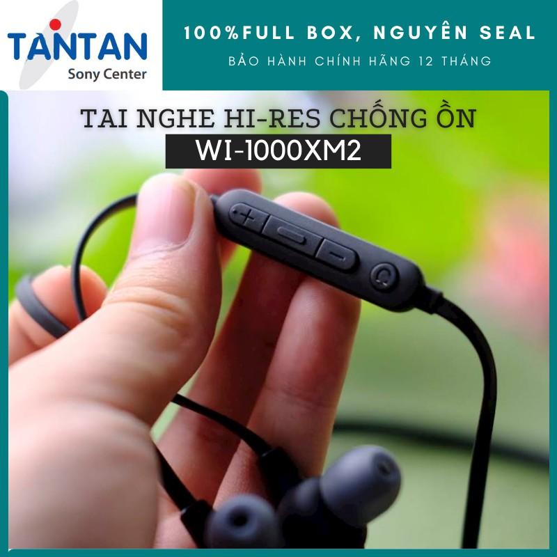 Tai Nghe BLUETOOTH HI-RES CHỐNG ỒN Sony WI-1000XM2 |DSEE HX - HD Noise Cancelling QN1 - Sense Engine - Xuất xứ: Malaysia | Hàng Chính Hãng