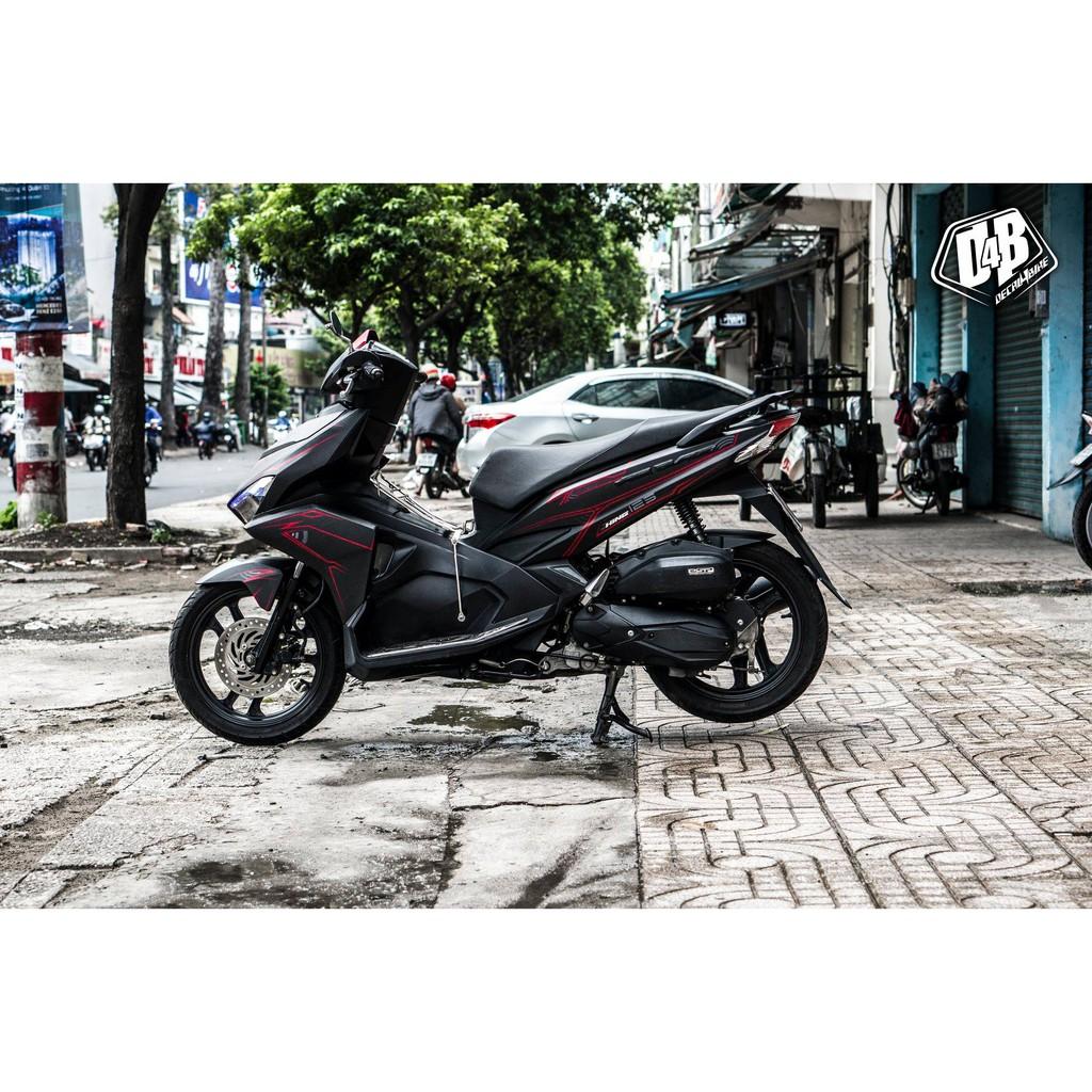 Tem trùm dành cho xe Air Blade 2016 Red Lighting