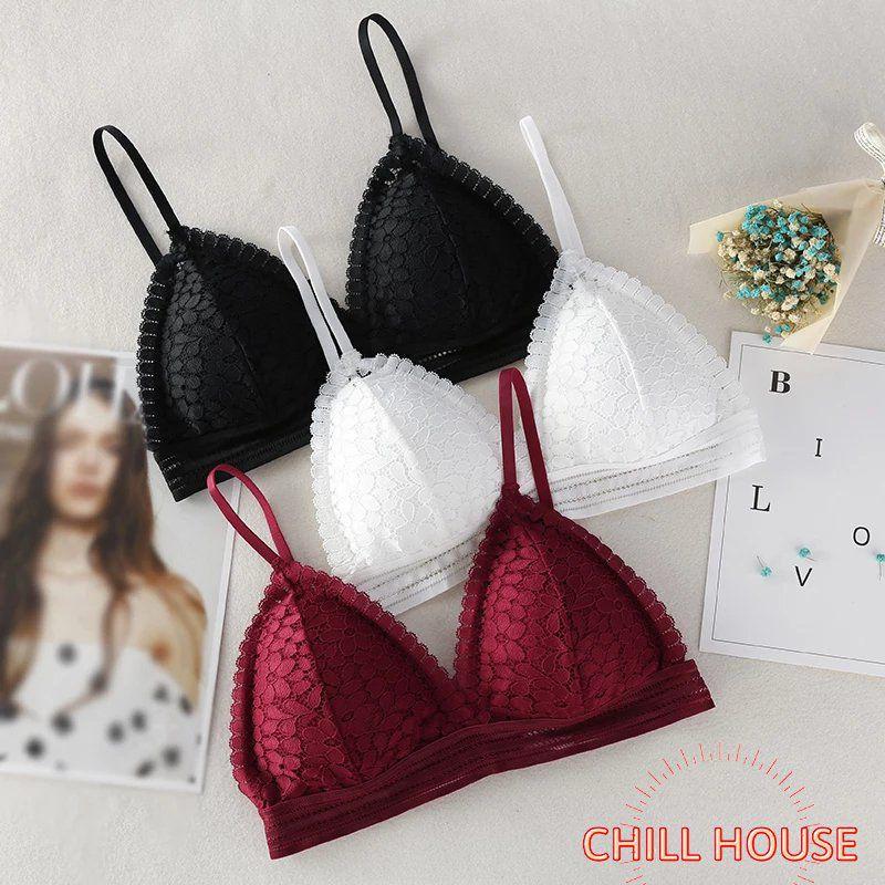 ÁO LÓT BRA REN HOA MÚT MỎNG CÀI SAU 7313 LOẠI ĐẸP - CHILLHOUSE