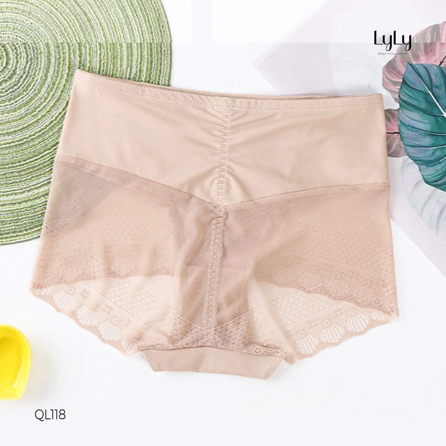 Quần lót nữ cạp cao có gen bụng thoáng khí Lylylorem QL118