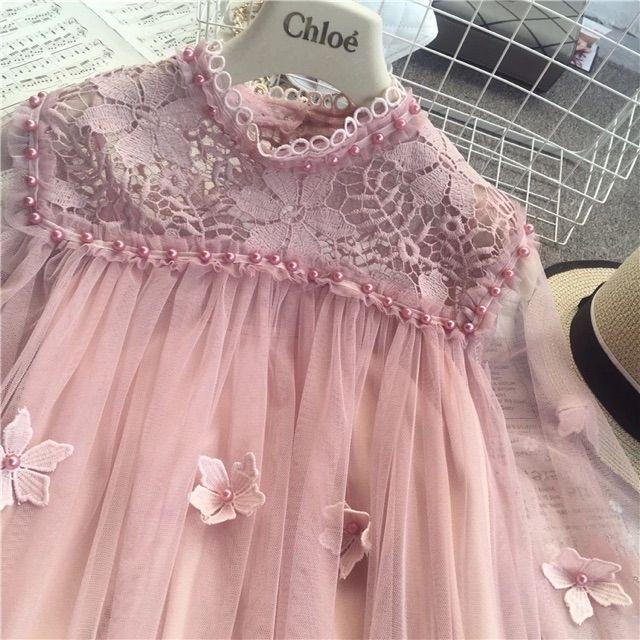 Đầm Ulzzang dáng suông thắt nơ