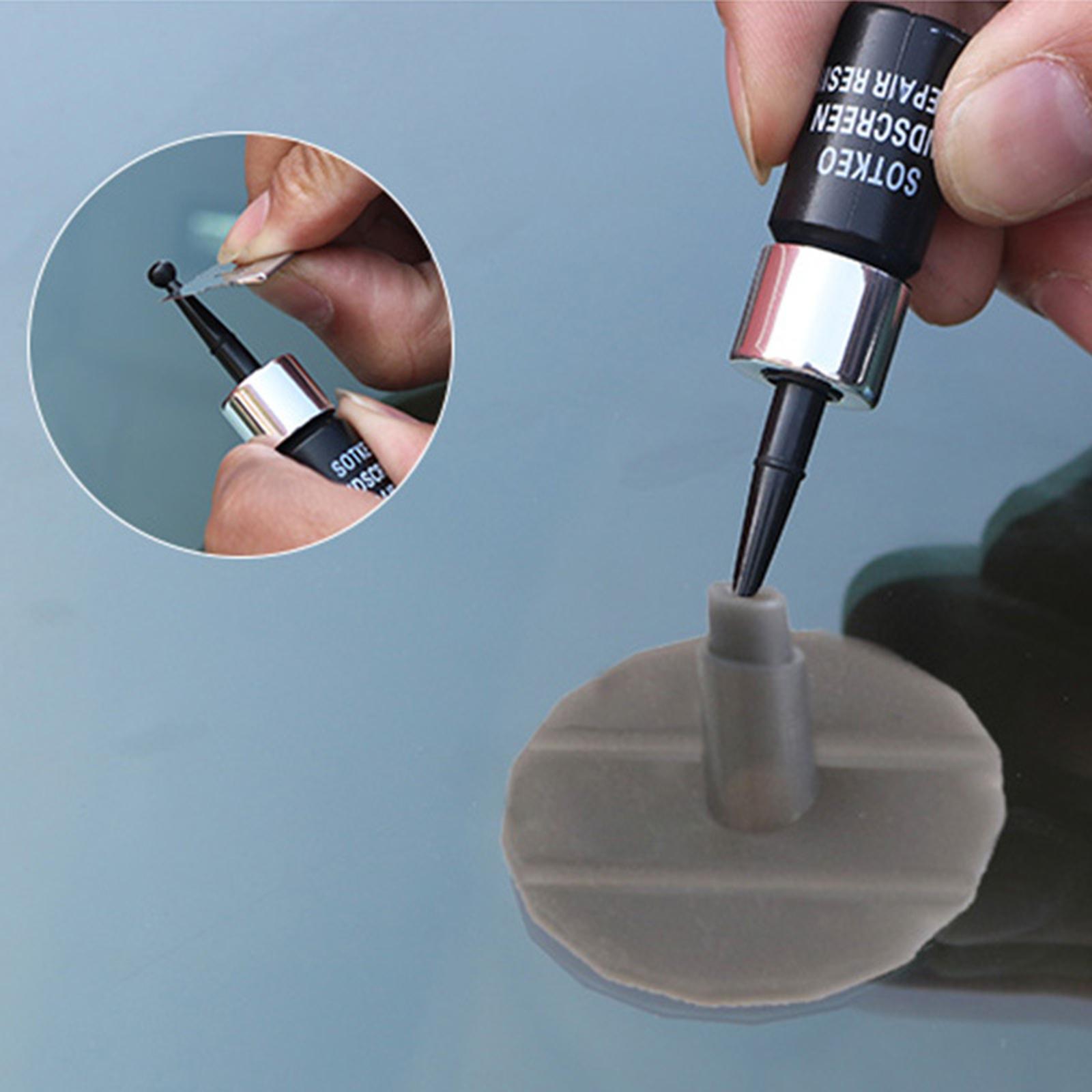 Windshield Crack Repair Kit Car Windshield Chip Repair Tool Nano Glass Fluid Vehicle Window Repair