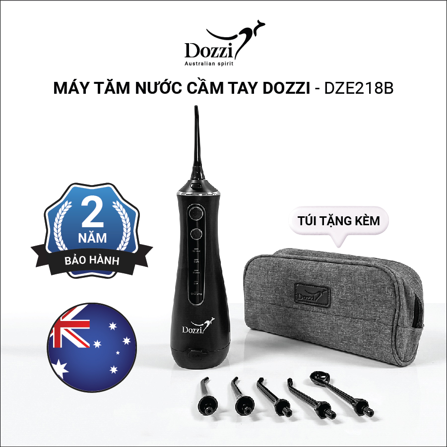 Máy tăm nước cầm tay DZE218 Dozzi (Hàng chính hãng)