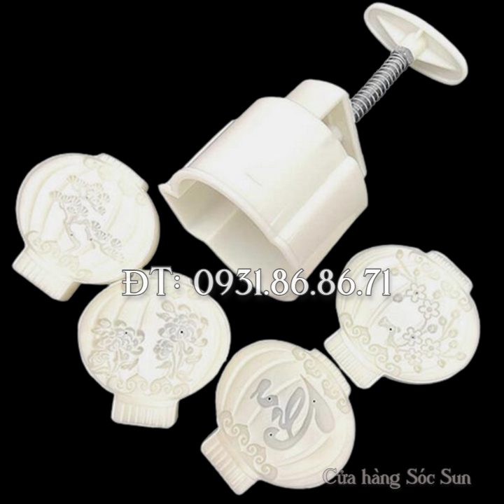 Khuôn trung thu lò xo 4 mặt lồng đèn trung thu loại 150 gram – Mã số 1903