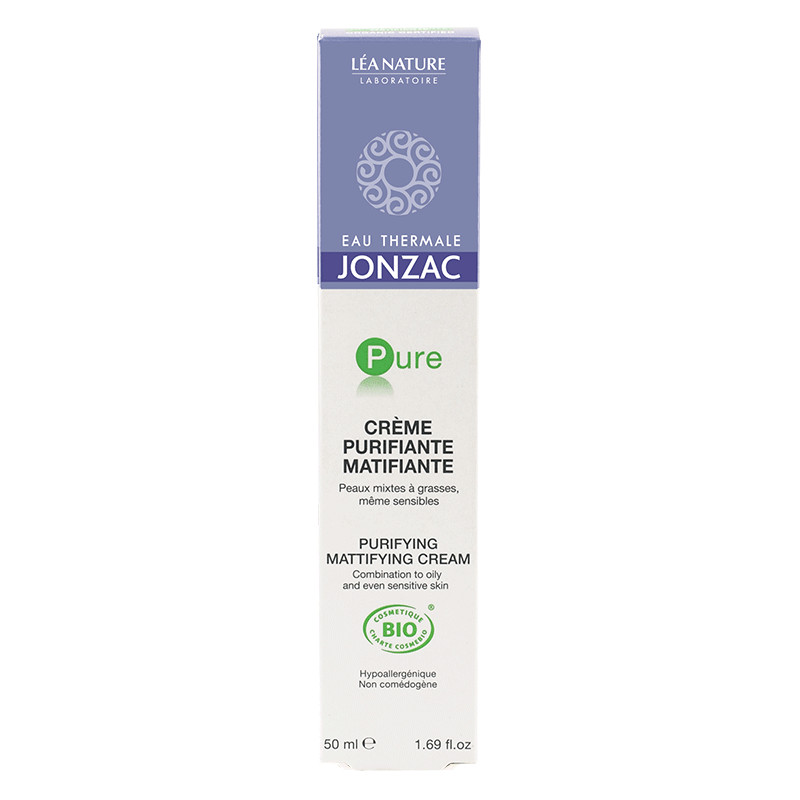 Kem Dưỡng Điều Tiết Và Giảm Dầu Nhờn Eau Thermale Jonzac Pure Purifying Mattifying Cream 50ml