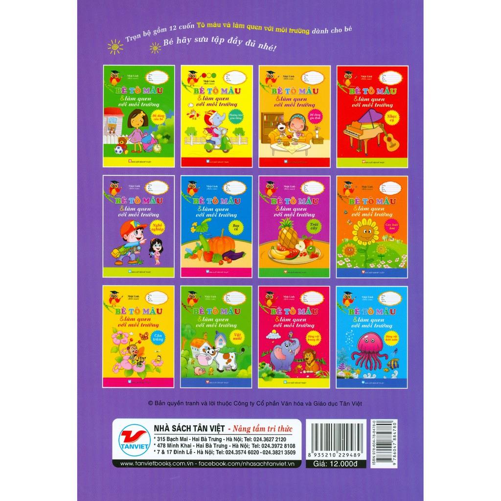 Bé Tô Màu & Làm Quen Với Môi Trường - Nghề Nghiệp - Bản Quyền