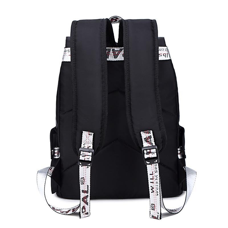 Ba Lô Thời Trang Hoa Nữ Ba Lô Sinh Viên Phối Da Chống Nước Schoolbags Trường Học Lớn Túi Cho Bé Gái Ba Lô Đi Học Nữ