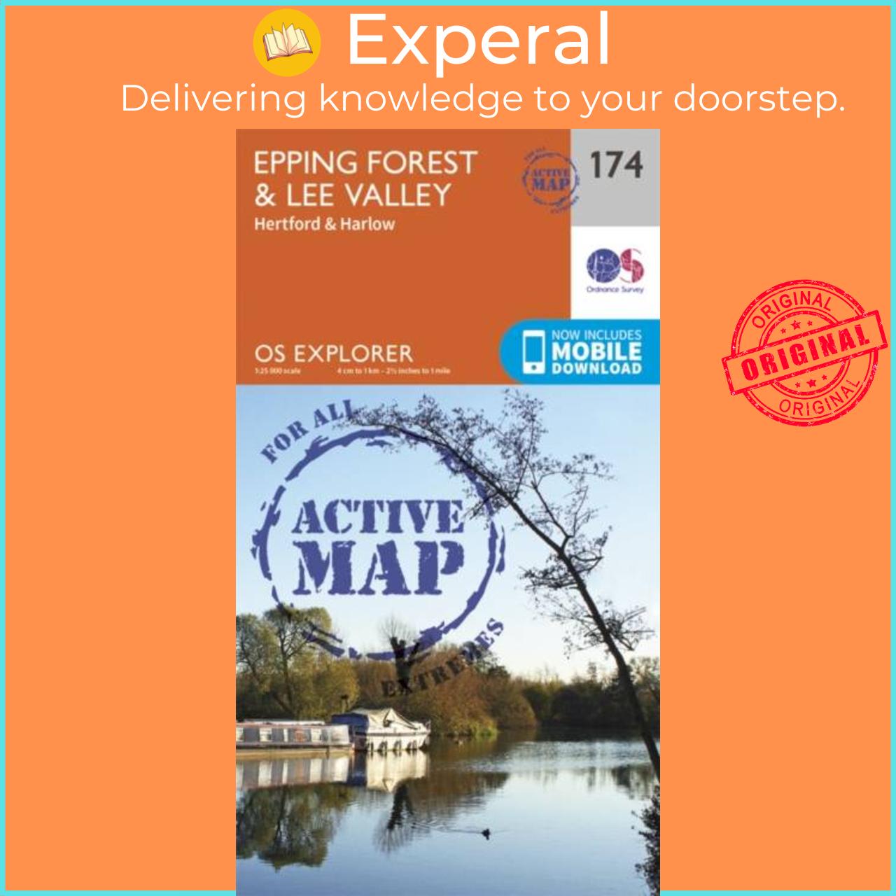 Sách - Epping Forest & Lee Valley by Ordnance Survey (UK edition, paperback)