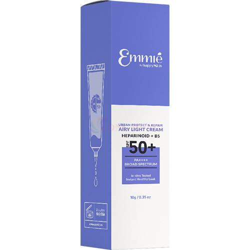 Kem chống nắng phục hồi Emmié Urban Protect &amp; Repair Airy Light Cream SPF50+ PA++++ (10g/50g) - Hàng chính hãng