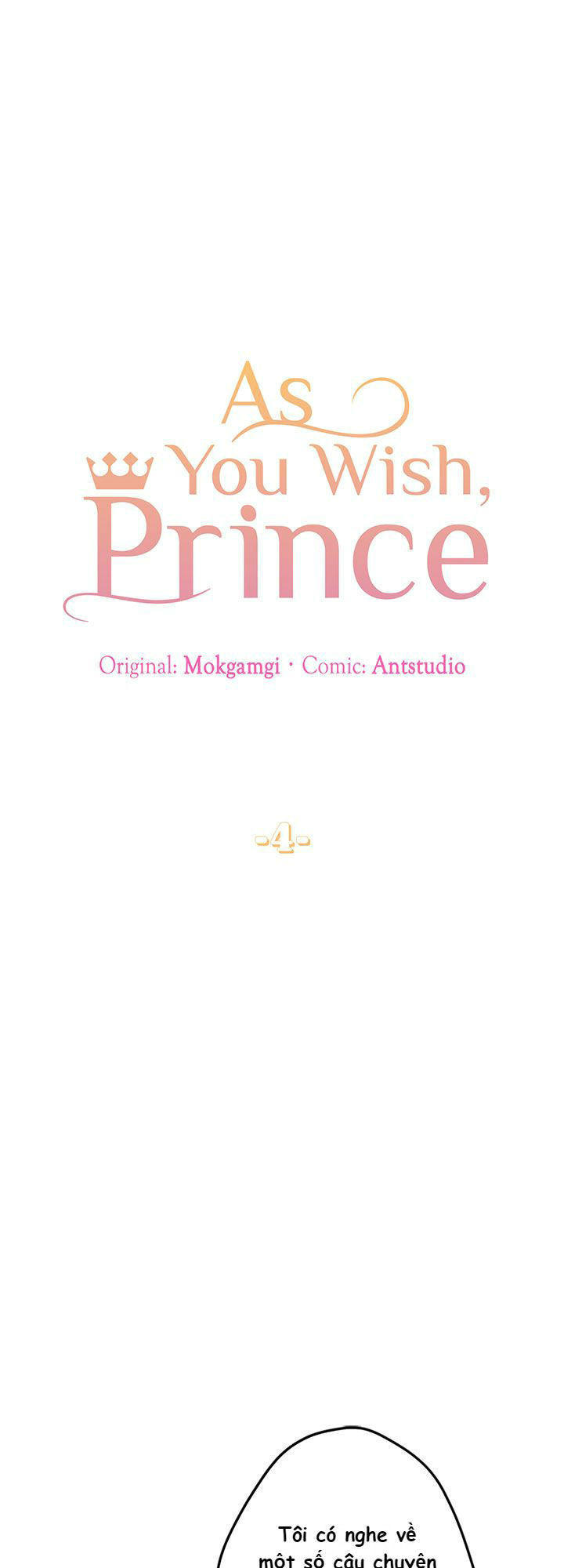 như anh muốn, hoàng tử chapter 4 1