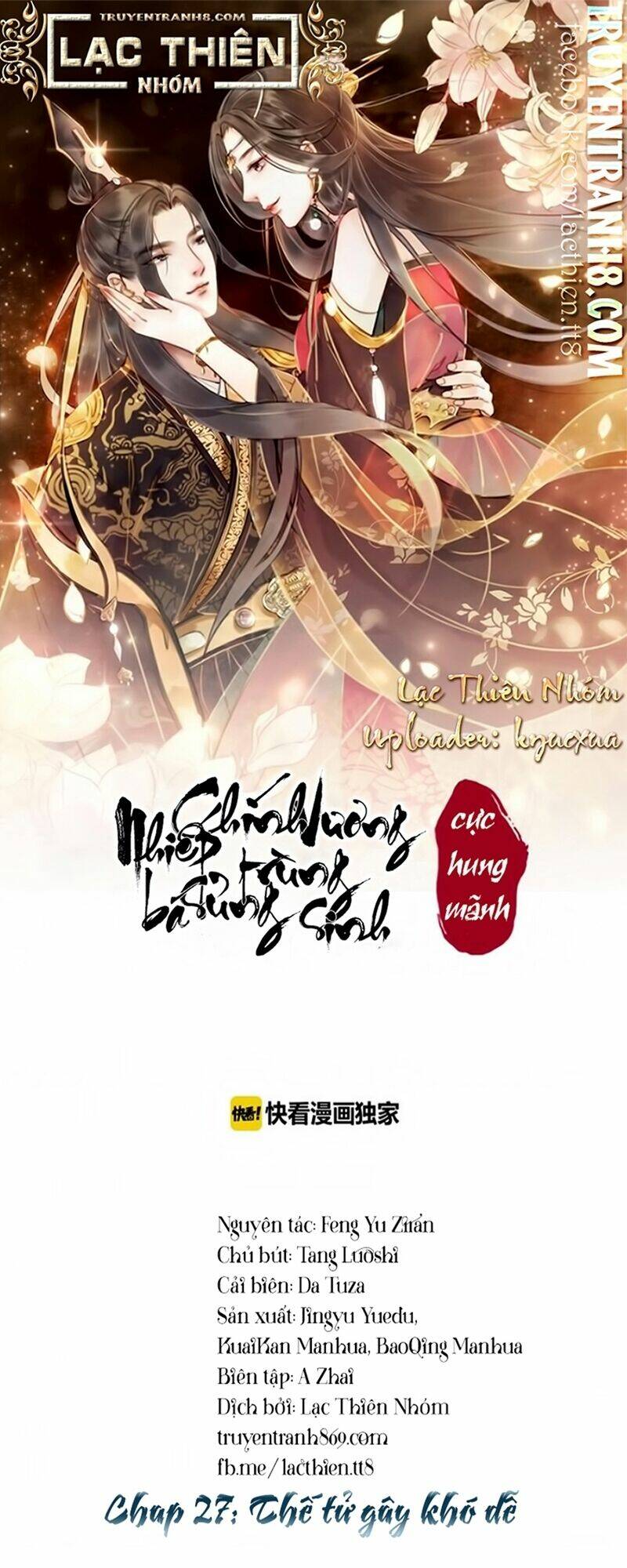 trọng sinh bá sủng nhiếp chính vương quá mạnh mẽ chapter 27 1