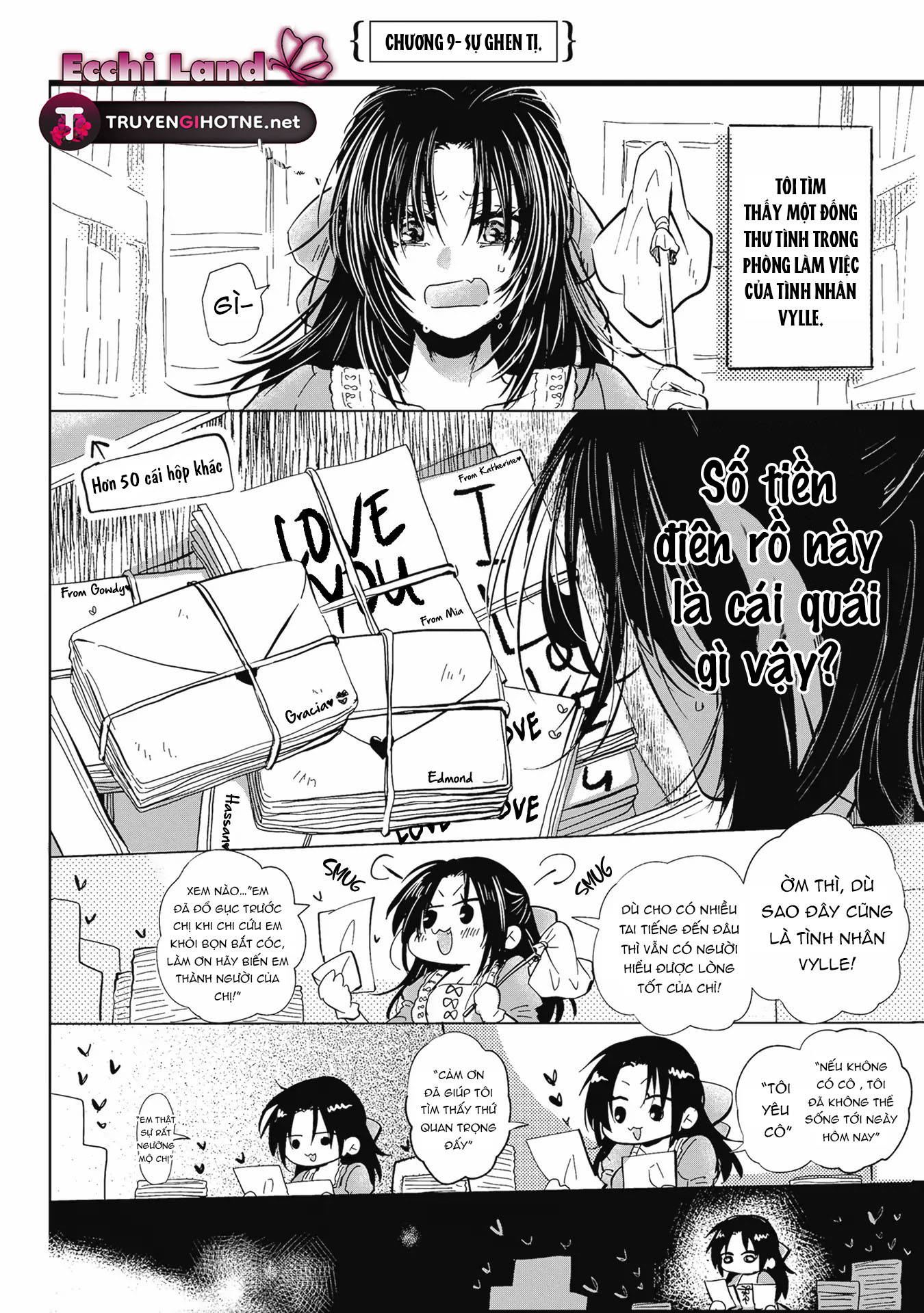 sự quyến rũ của nữ phản diện làm nữ chính cũng phải siêu lòng chapter 9 4