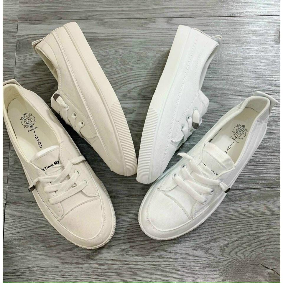 Giày thể thao nữ sneaker cổ thấp FAROSA - T78 đế dẻo chất da mềm cực êm