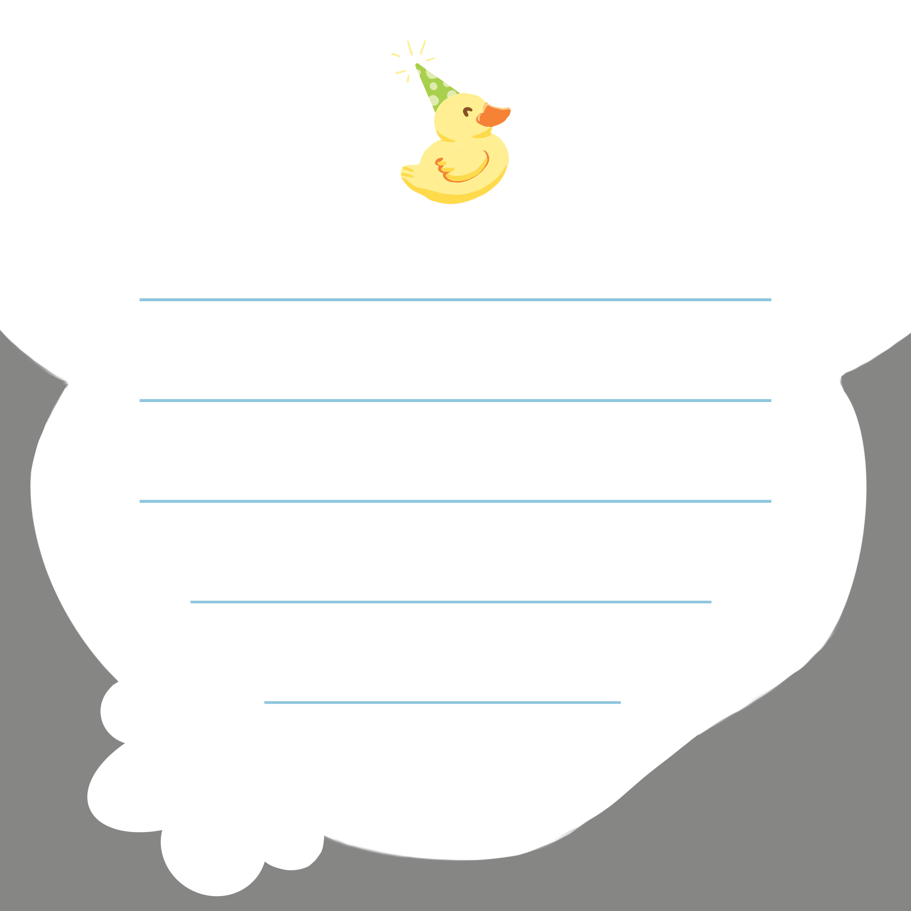 Thiệp Sinh Nhật Vịt