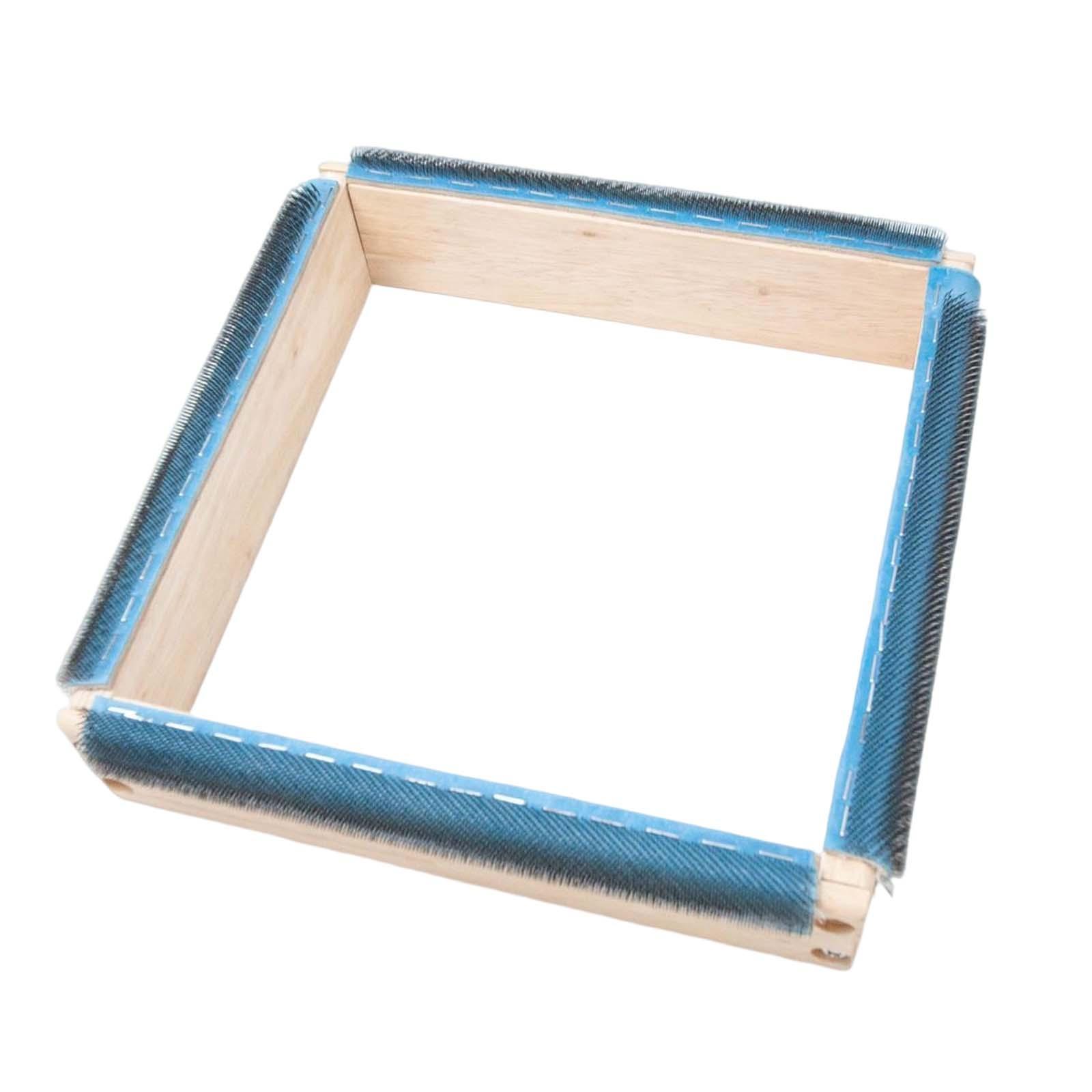 Practical Embroidery Frame Detachable Sewing Tools Wood DIY Durable Craft Cross Stitch Hoop Rug Hooking Frame for Cross Stitch