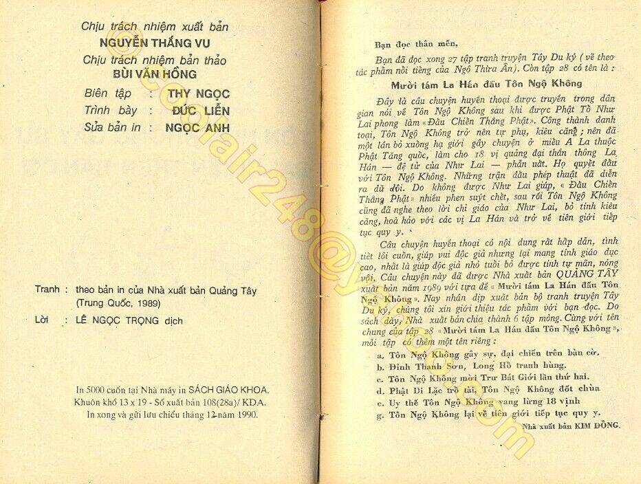 mười tám la hán đấu tôn ngộ không chapter 1 3