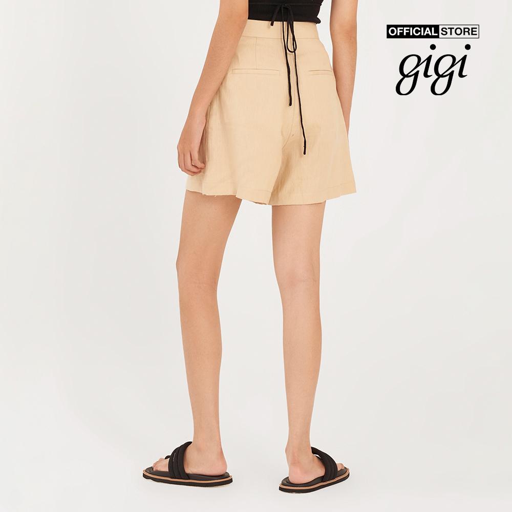 GIGI - Quần shorts nữ lưng cao thời trang G3401S222407-06-Size:38