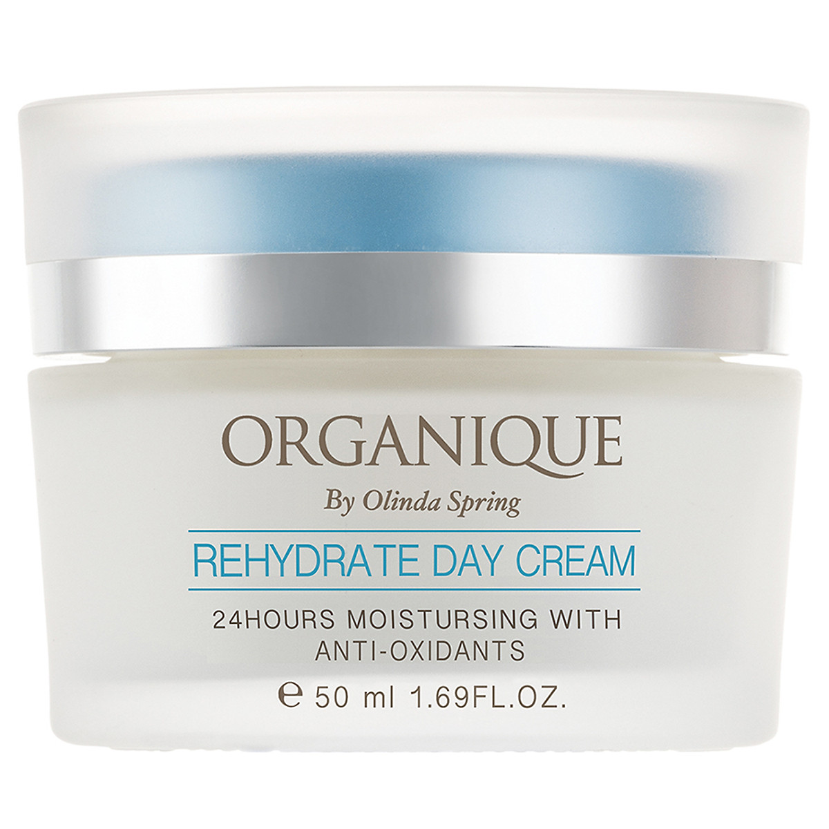 Kem Dưỡng Ẩm Ban Ngày Organique Rehydrate Day Cream (50ml) - Tặng Kèm Mút Rửa Mặt