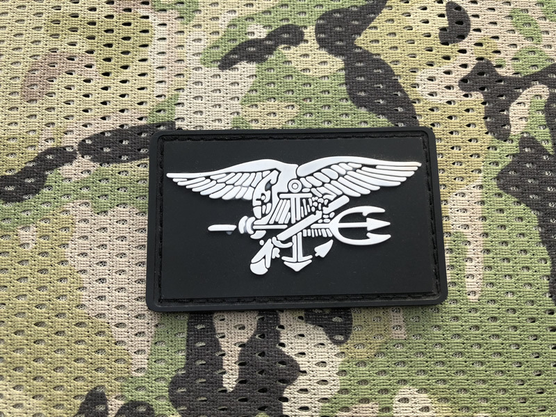 Tem dán patch velcro nhựa PVC dán trang trí ba lô, dán áo khoác lính, mũ lính