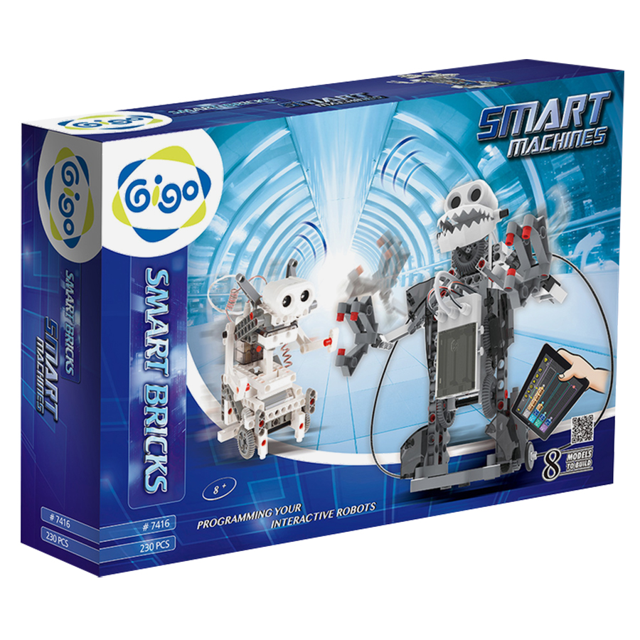 Đồ Chơi Lập Trình Gigo Toys Robot Thông Minh 7416 (230 Mảnh Ghép)