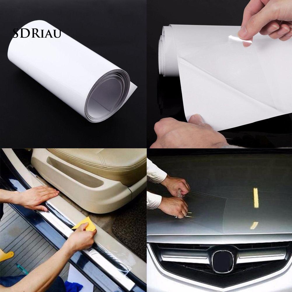 Phim Pvc Trong Suốt Tự Dính Bảo Vệ Xe Hơi Xqpzx 3m