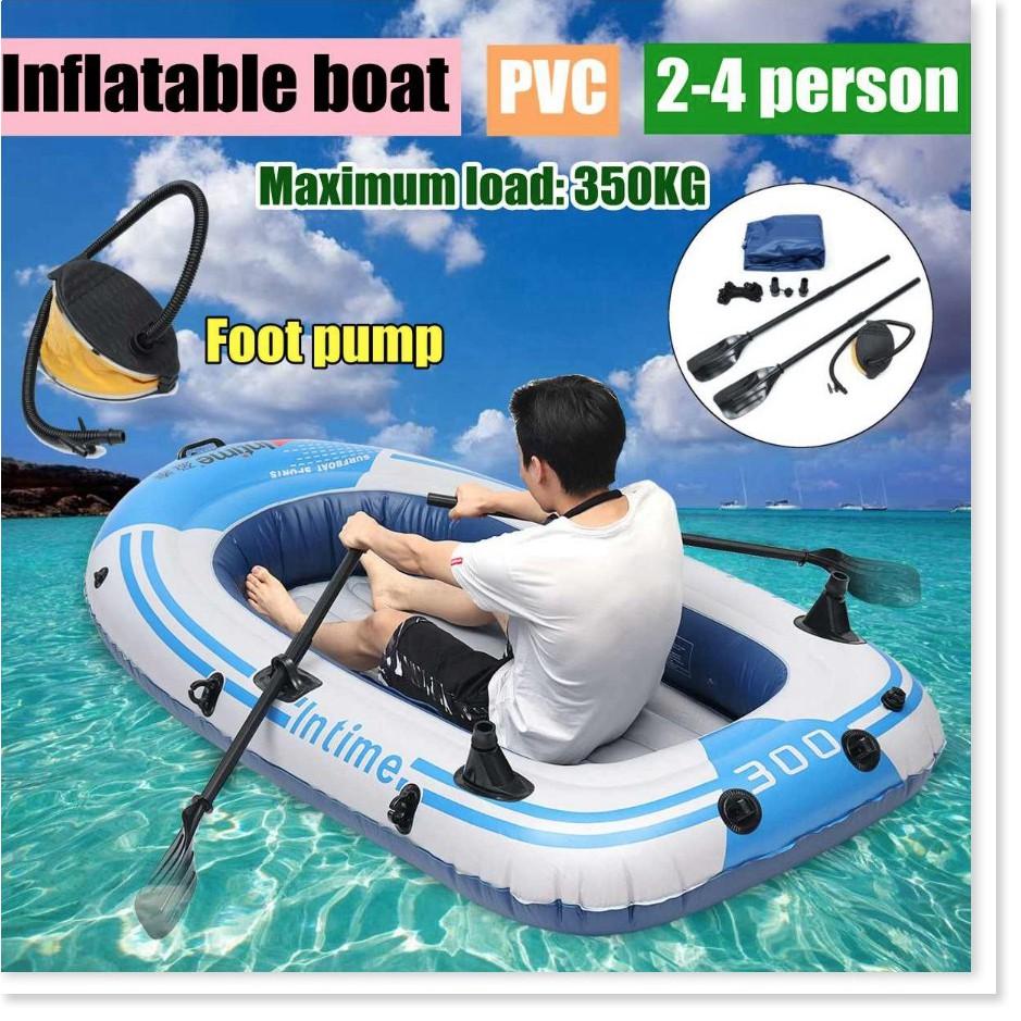 Thuyền Dã Ngoại 3 Người Plastic Boats 231x130cm