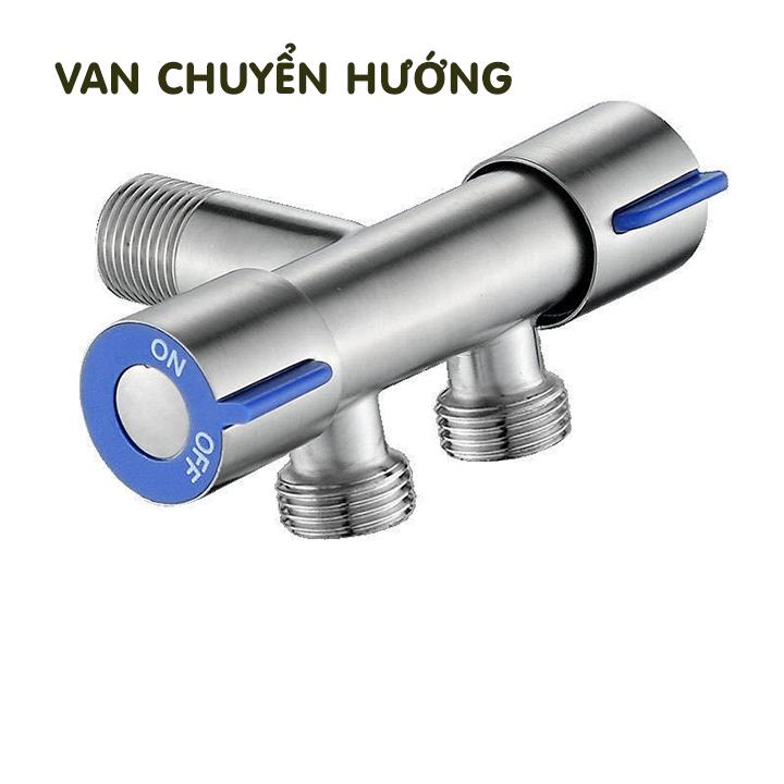 Bộ Van Chuyển Hướng Kèm Vòi Xịt Rửa Vệ Sinh VN19