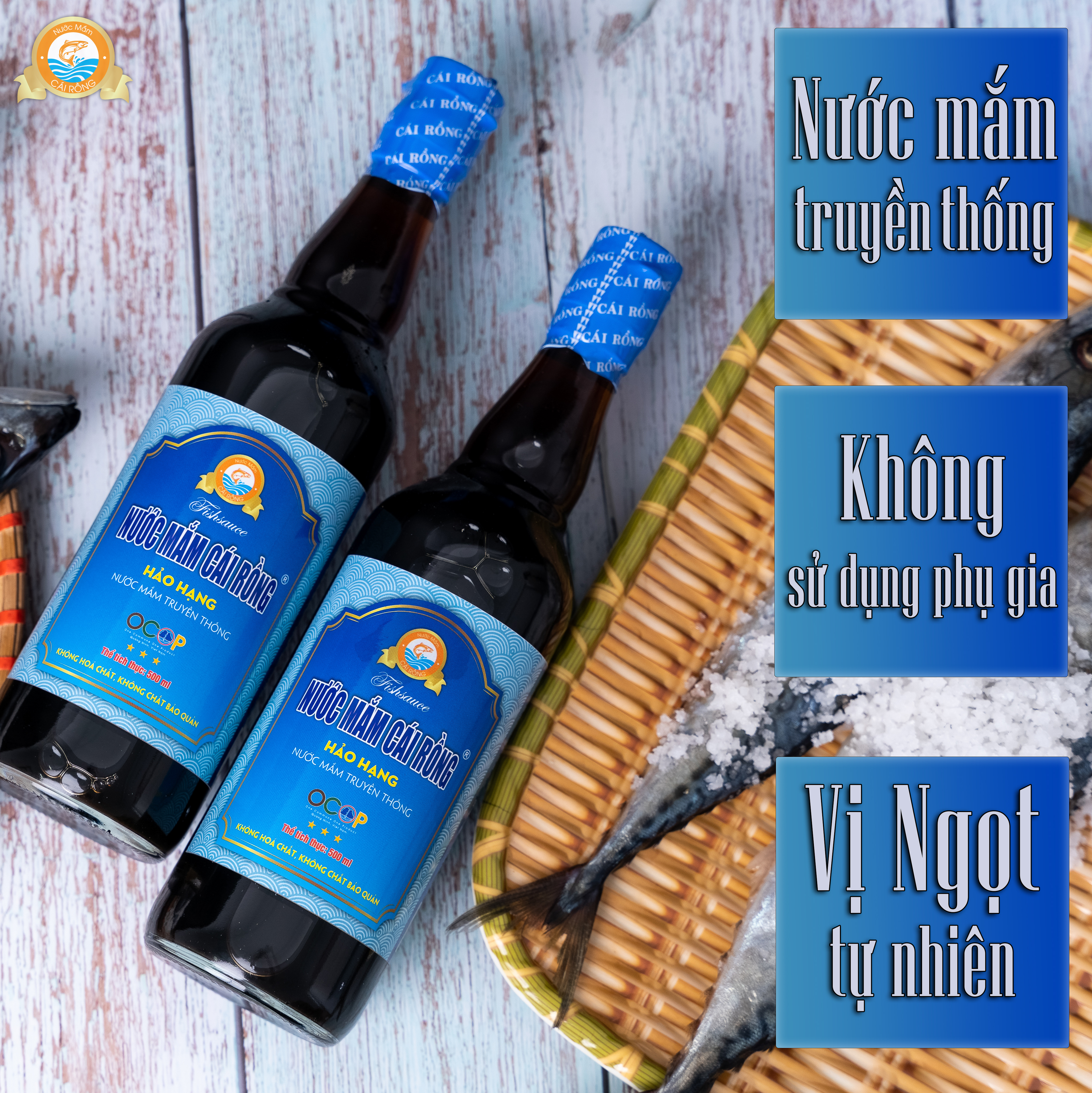 Nước mắm Cái Rồng - Mắm Hảo Hạng