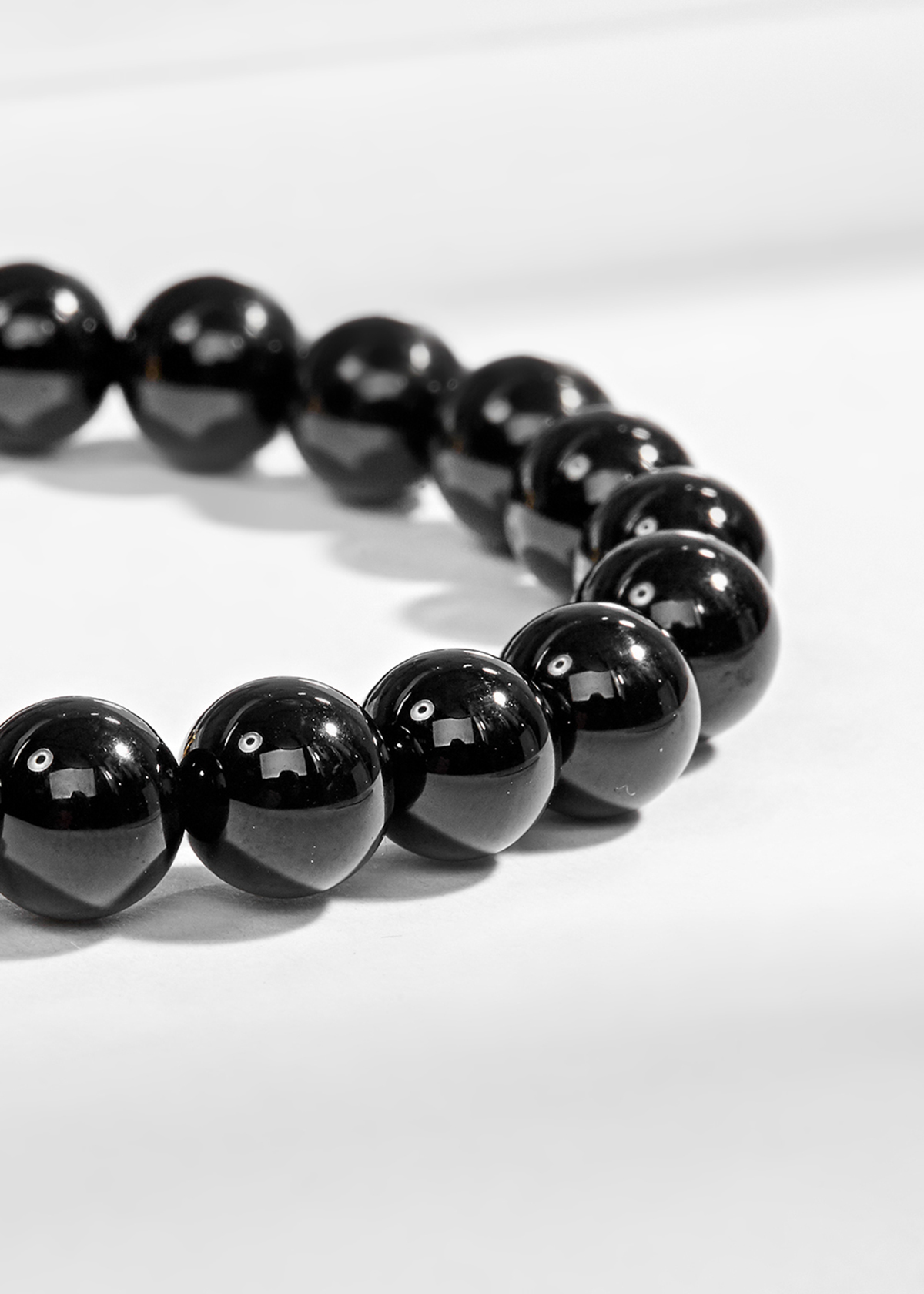 Vòng Tay Đá Obsidian Charm 12 Con Giáp Bạc Mạ Vàng 24K Mệnh Thủy, Môc - Ngọc Quý Gemstones