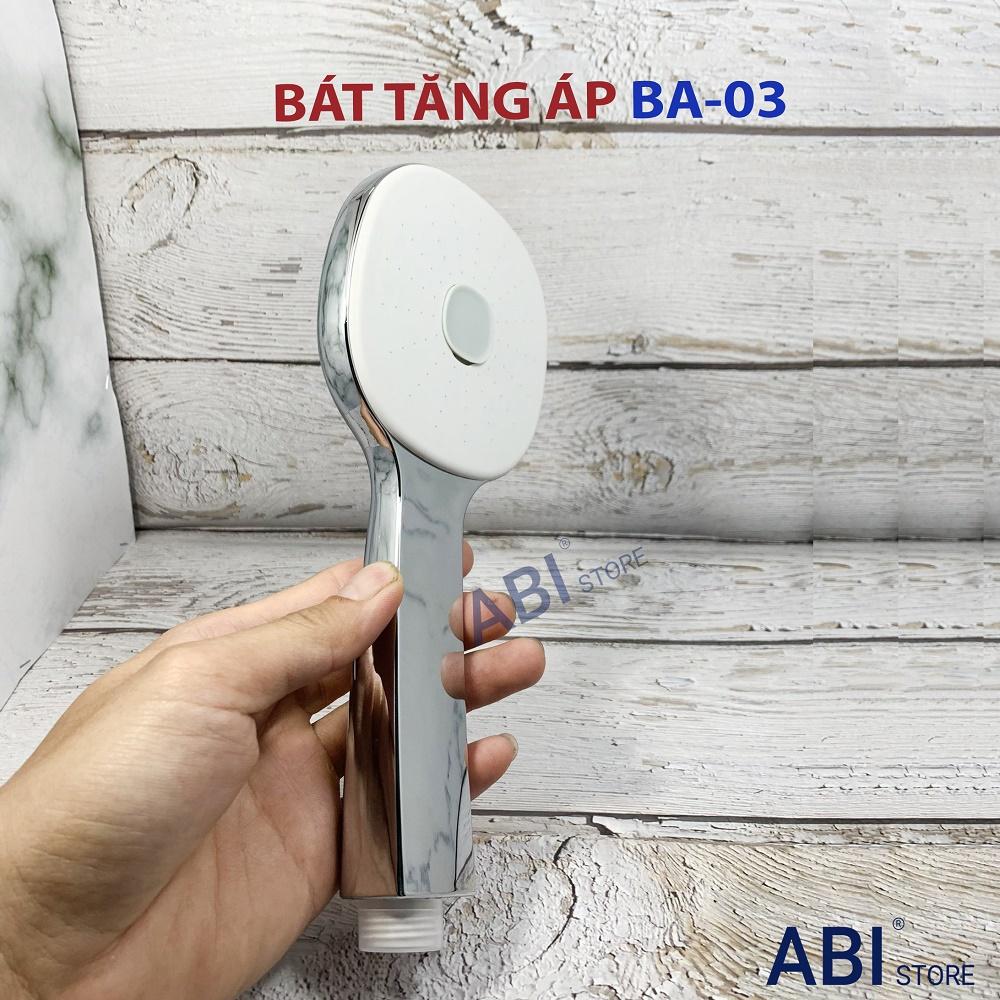 Bộ dây bát sen tắm tăng áp BA-03 cao cấp