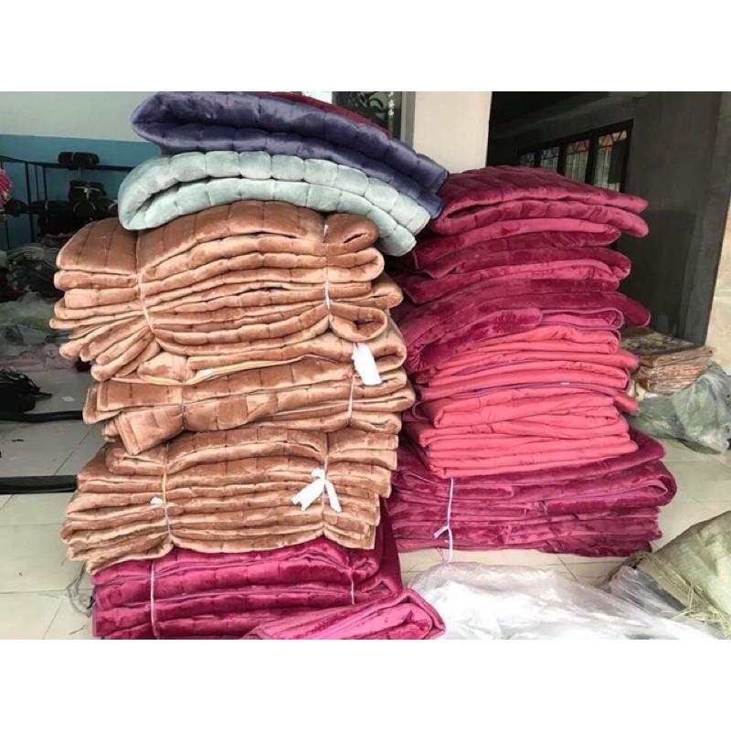 Thảm Nỉ Nhung Trải Giường - Thảm Nhập Khẩu Trần Bông Đa Năng 4 Màu