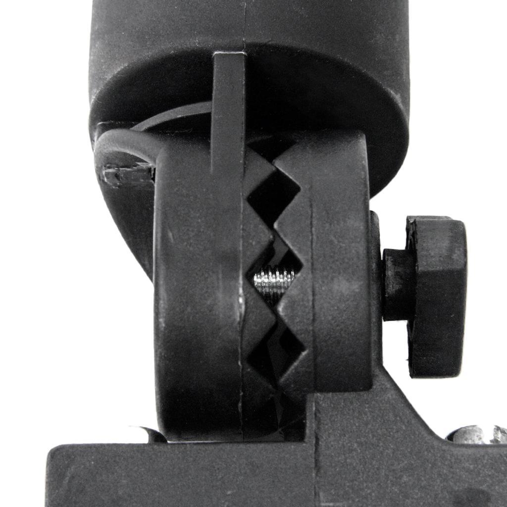 Adjustable Golf Push Cart Umbrella Holder for golf 2pcs Black