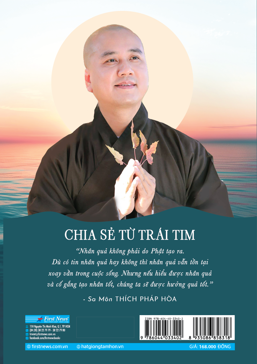 Sách - Chia Sẻ Từ Trái Tim - Thích Pháp Hòa - First News