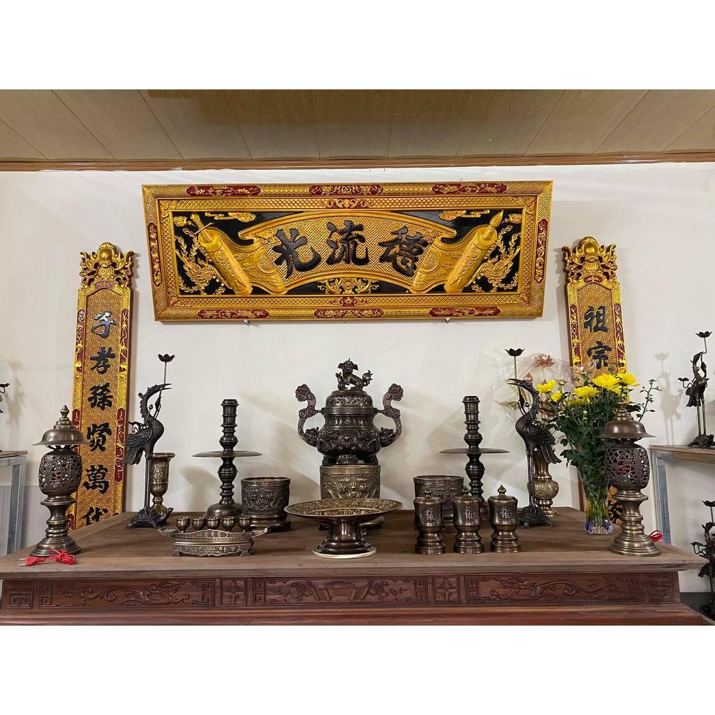 Bộ Ngũ Sự 55 TRẠM RỒNG bày biện Ban Thờ mang đến sự trường thọ may mắn