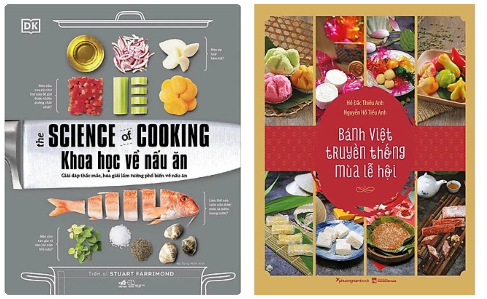 Combo 2 Quyển:  Khoa Học Về Nấu Ăn - The Science Of Cooking + Bánh Việt Truyền Thống Mùa Lễ Hội (Bìa Mềm)