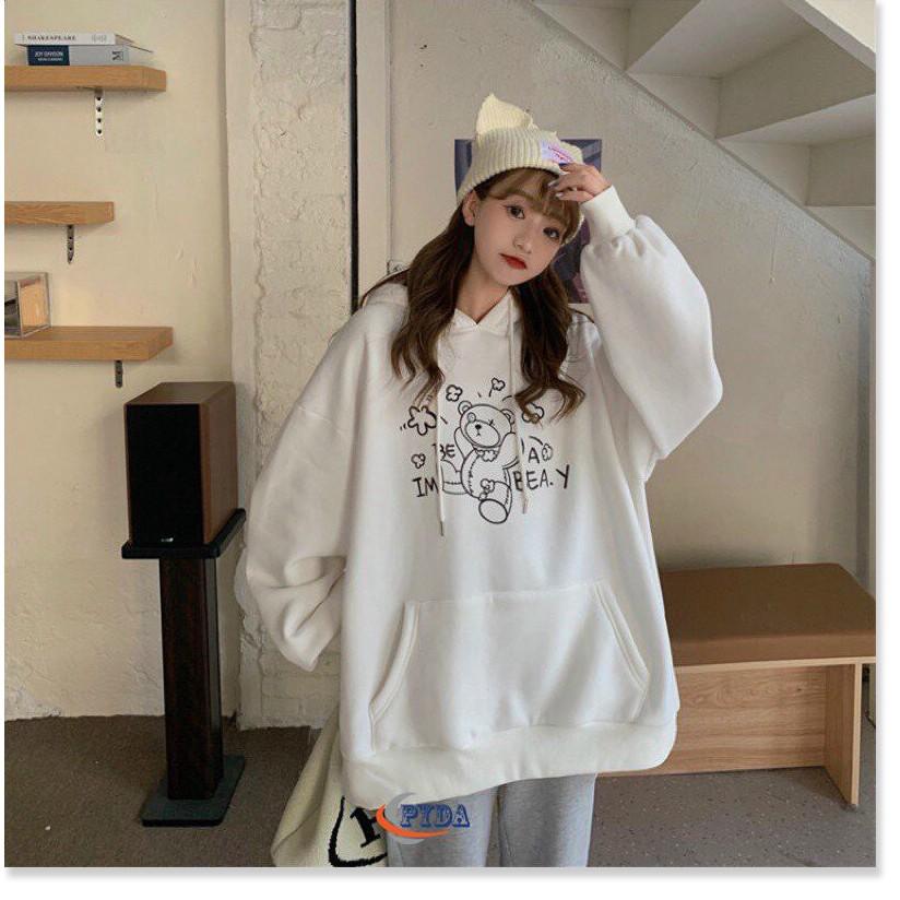 ÁO KHOÁC HOODIES NỮ FROM RỘNG,NHIỀU MÀU SẮC XINH XẮN THỜI TRANG MỚI KME