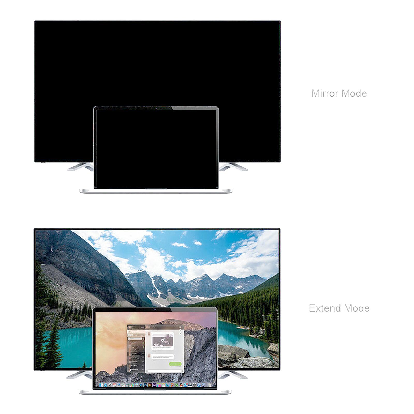 Portable USB C to DisplayPort 1.4 Adapter Converter 8K 60Hz for Pro